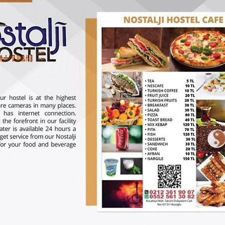 Nostalji Hostel Istambul Exterior foto